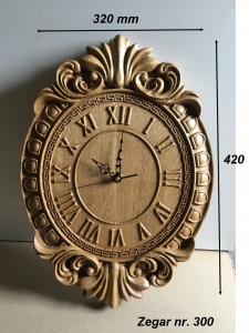 Zegar drewniany nr.  300