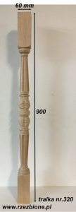 Tralka rzeźbiona nr. 320