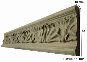 Listwa rzeźbiona nr. 102