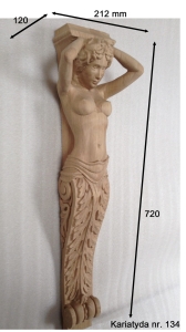 Kariatyda rzeźbiona nr. 134