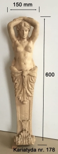 Kariatyda rzeźbiona nr. 178