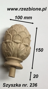 Rzeźba schody, Szyszka 236