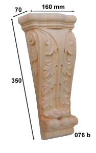 Podpora rzeźbiona nr 076b