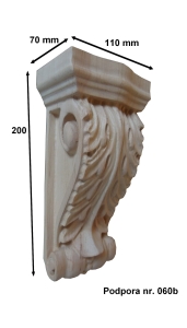 Podpora rzeźbiona 060b