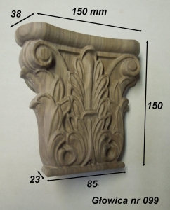 Głowica kolumny nr. 099