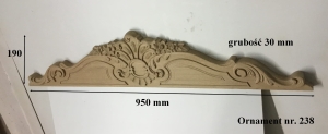 Ornament rzeźbiony nr.238