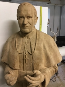 Rzeźba sakralna Jan Paweł II