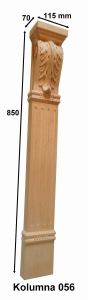 Kolumna drewniana 056