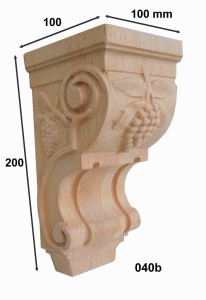 Podpora rzeźbiona nr. 040b