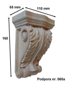 Podpora rzeźbiona nr. 060a