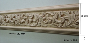 Listwa rzeźbiona nr. 084